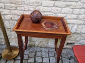Vintažinis Art Nouveau masyvo konsolinis staliukas - nuotraukos Nr. 13