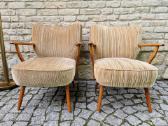 Vintažiniai mid century foteliai