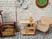 Vintažinis mid century ąžuol.serviravimo staliukas - nuotraukos Nr. 23
