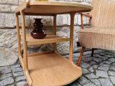 Vintažinis mid century ąžuol.serviravimo staliukas - nuotraukos Nr. 26