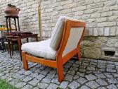 Vintažinis mid century autorinis fotelis - nuotraukos Nr. 12