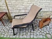 Vintažinis mid century modern fotelis-šezlongas - nuotraukos Nr. 3