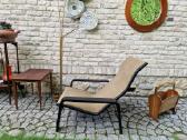 Vintažinis mid century modern fotelis-šezlongas - nuotraukos Nr. 9