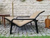 Vintažinis mid century modern fotelis-šezlongas - nuotraukos Nr. 11