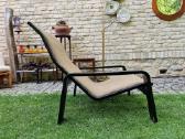 Vintažinis mid century modern fotelis-šezlongas - nuotraukos Nr. 23