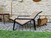 Vintažinis mid century modern fotelis-šezlongas - nuotraukos Nr. 24