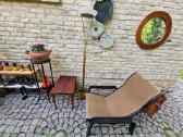 Vintažinis mid century modern fotelis-šezlongas - nuotraukos Nr. 34