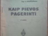 1638. Kaip Pievos Pagerinti labai reta antikvarinė