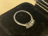 Platinos žiedas su 0.77ct. briliantais - nuotraukos Nr. 7