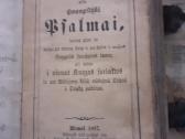 Sena knyga " Psalmai", leista Klaipėdoj 1897m.
