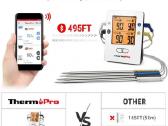Skaitmeninis mėsos termometras su 4 zondais Tp25w - nuotraukos Nr. 4