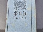 Senas lietuviškas pasas 1918m.