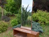 Vintažinė mid century spintelė su veidrodžiu - nuotraukos Nr. 2