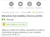 Metalinės hermetiškos amunicijos dėžės - nuotraukos Nr. 4