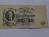 100 rubliu 1947 m.