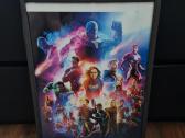 Avengers ir / arba La casa de papel plakatai