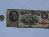 Retas banknotas 2 doleriai 1917 m.