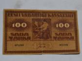 Estija 100 markiu 1919 m.retas