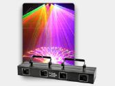 Daugiaspalvis 4 akių Rgb lazeris