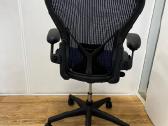 Refurbished Herman Miller Aeron Posturefit mėlyn - nuotraukos Nr. 6