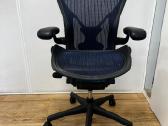 Refurbished Herman Miller Aeron Posturefit mėlyn