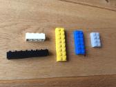Perku Lego detales ir žmogeliukus