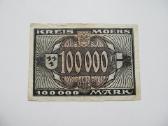 100 000 markiu , Moers Vokietija , 1923 - nuotraukos Nr. 2