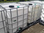 Ibc konteineriai, 1000 l. maistinės talpos švarios