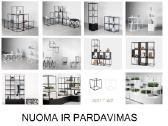 Įranga (baldai) parodoms ir renginiams