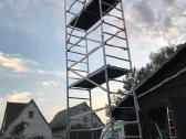 Statybinis bokštelis 6m.darbinis aukštis