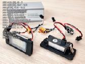 Vw Audi Skoda Seat LED numerių numerio apšvietimas - nuotraukos Nr. 2