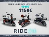 Elektrinis triratis motoroleris vezimelis - nuotraukos Nr. 7