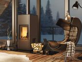 Nauja plieninė krosnelė Saven Vatra 6.5kw šamotinė - nuotraukos Nr. 7