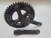 Crankset Shimano 105 Fc-rs520 - 2x12-speed - nuotraukos Nr. 9