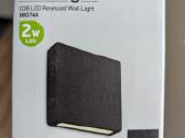 Įleidžiami sieniniai LED šviestuvai - nuotraukos Nr. 2