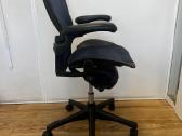 Herman Miller Aeron biuro kėdė mėlyna - nuotraukos Nr. 4