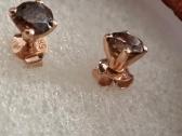 Auksiniai 1,02ct auskarai su briliantais. - nuotraukos Nr. 4
