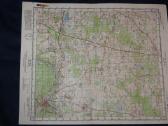 Žemėlapiai soviet genštabo topografiniai 1:50 000