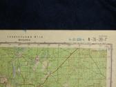 Žemėlapiai soviet genštabo topografiniai 1:50 000 - nuotraukos Nr. 4
