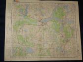 Žemėlapiai soviet genštabo 1:50 000 kariniai - nuotraukos Nr. 3