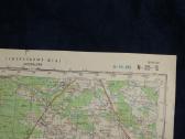 Žemėlapiai 1:100 000 soviet genštabo, kariniai - nuotraukos Nr. 12