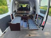 Kemperio deze, lova, gultas, transporter, trafic,