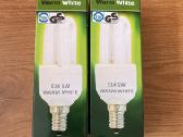 8 Lemputes E14 5w 2u 15w - nuotraukos Nr. 4