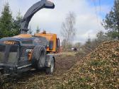 Šakų smukintuvo, skaldyklės, kelmų frezos nuoma - nuotraukos Nr. 10