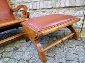 Vintažinis mid century fotelis su pakoju - nuotraukos Nr. 30