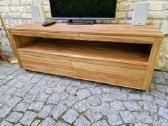Vintažinė mid century žema konsolinė TV komoda - nuotraukos Nr. 5