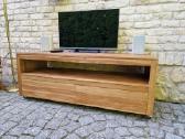 Vintažinė mid century žema konsolinė TV komoda - nuotraukos Nr. 8