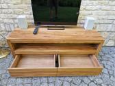 Vintažinė mid century žema konsolinė TV komoda - nuotraukos Nr. 10