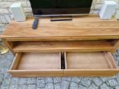 Vintažinė mid century žema konsolinė TV komoda - nuotraukos Nr. 13