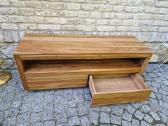 Vintažinė mid century žema konsolinė TV komoda - nuotraukos Nr. 18